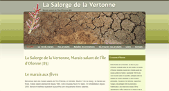 Desktop Screenshot of lasalorge.fr
