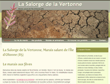 Tablet Screenshot of lasalorge.fr